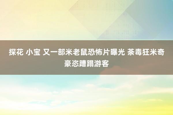 探花 小宝 又一部米老鼠恐怖片曝光 荼毒狂米奇豪恣蹧蹋游客